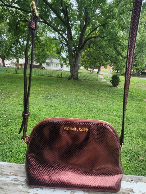 Michael Kors Handbags - Michael Kors Adele Medium Dome Crossbody Bag